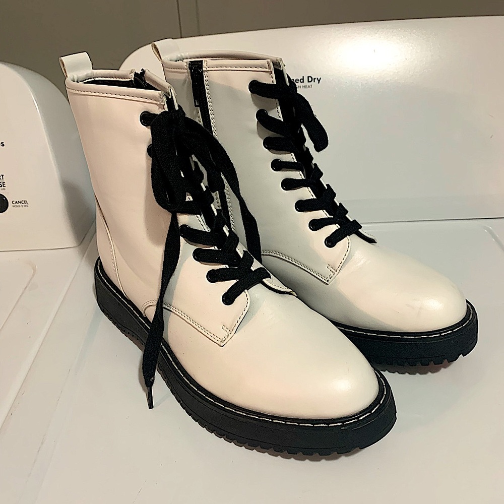 Madden Girl combat boots